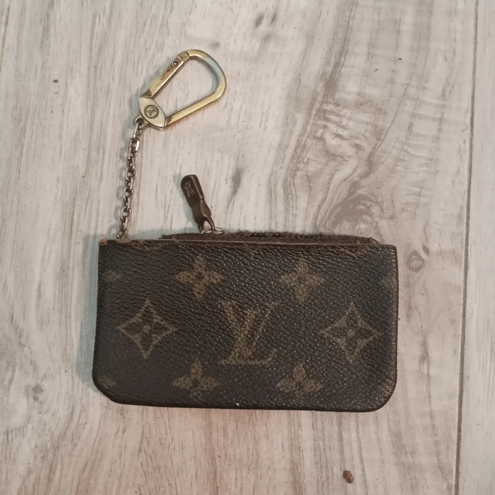 Louis Vuitton Monogram Pochette Cles Coin Case Vintage
